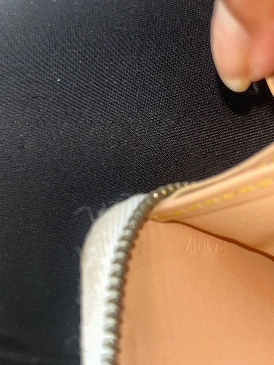 Louis Vuitton Multicolor Monogram White Canvas Zip Wallet - Picture 6 of 7